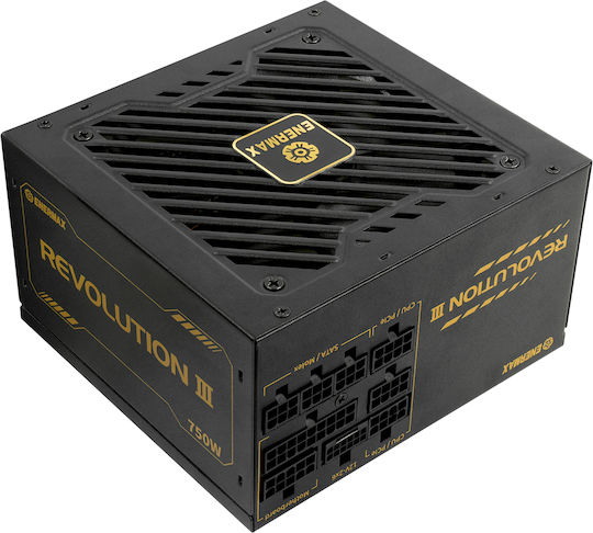 Enermax Revolution III 1000W Black Computer Power Supply Full Modular 80 Plus Gold