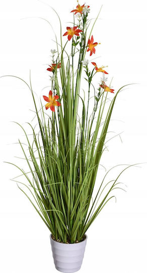 Home Styling Collection Artificial Flower Pot Wildflowers 100 Cm