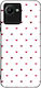Sonique Heart Serie Hülle Realme C30 Weiß 01