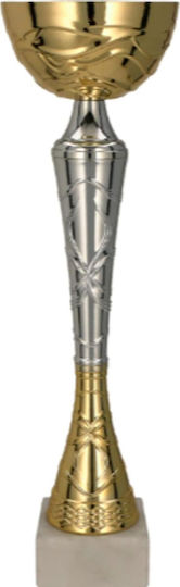 Metallpokal Gold-Silber Tuma S Victoria Sport