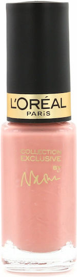 L'Oreal Paris Glossy Βερνίκι Νυχιών Naomi's Delicate Rose 5ml