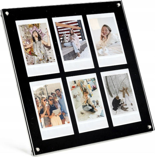 Loveinstant Frame Fixed 6 Photos Fujifilm Instax Mini Xiaomi Polaroid Canon Hp Kodak Zink Black
