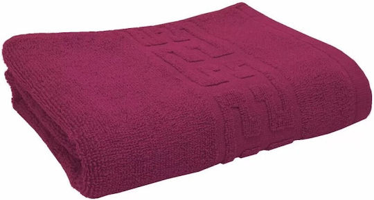 Pucioasa Prosop De Hotel Pentru Față 90x50cm Burgundy Greutate 500gsm