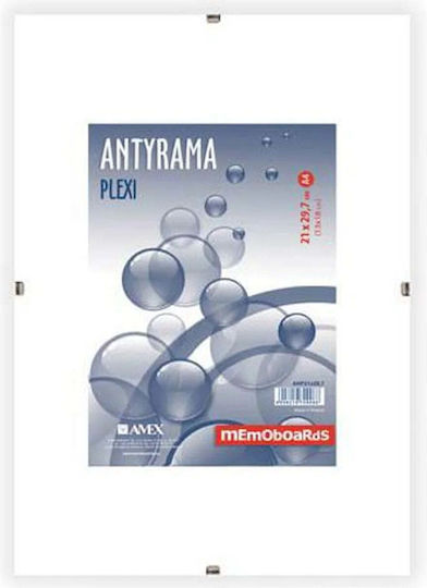 Memoboards Antyrama Plexi Frame 40x50cm Anp40x50 Memoboards Antyrama Plexi Frame 40x50cm Anp40x50