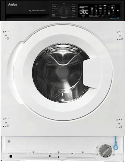 Amica Πλυντήριο Ρούχων 7kg 1200 Στροφών Add+ WABIC712ALiStO