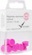 Victory Office Product Μαγνητες Victory Office 13mm 10 Τεμ Νεον Ροζ