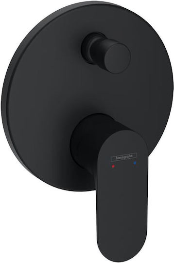 Hansgrohe Built-in Faucet Mixer for Bathtub Black