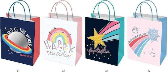 NInvest Tasche für Geschenke Bunt 32x12x26cm.