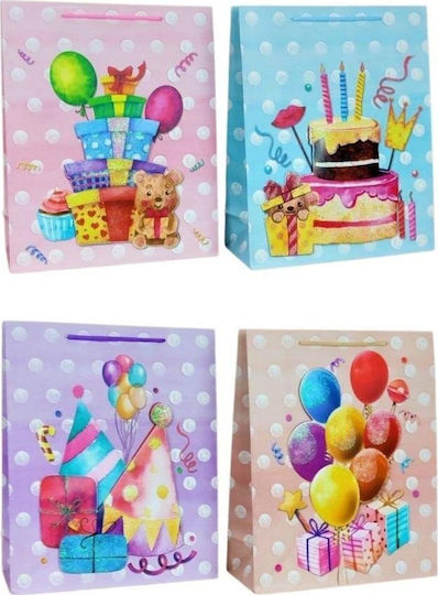 W&K Чанта за Подарък Цветна 18x24x8см.