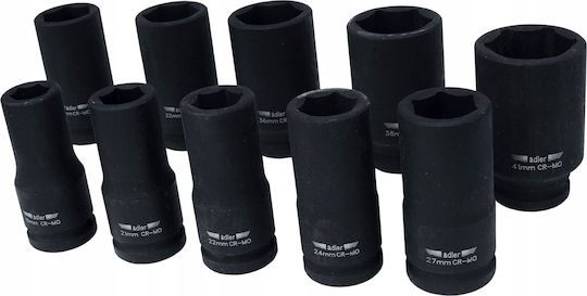 Adler Pneumatic Hexagon Long Socket with Frame Host 3/4" Diameter 3/4" / 21
