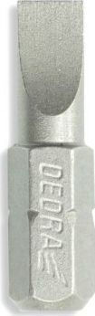 Dedra Flat Screwdriver Bits Sl6.5x25mm 3pcs Blister 18a00sl650-03