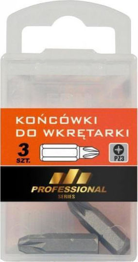Битове за отвертка Epm Pz3 25mm 3бр E-400-0376