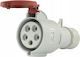 Mobile dreiphasige Industriesteckdose 5p 32a 400v tragbar IP44 Buchse