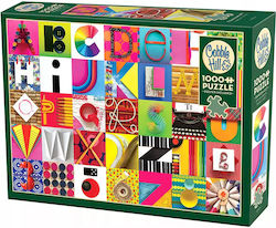 Letters And Numbers Puzzle 2D 1000 Pieces