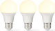 Nedis Λάμπα LED 4.9W για Ντουί E27 Θερμό Λευκό