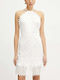 Summer Mini Dress for Wedding - Christening White