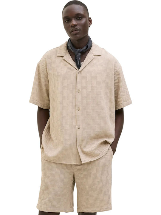 Jack & Jones Πουκάμισο Oxford Tan Beige