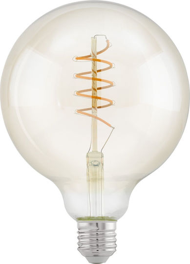 Eglo LED-Lampe 4W 101.6mm für Fassung E27 und Form G125 Warmes Weiß 270lm