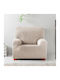 Eysa Roc Ελαστικό Κάλυμμα Πολυθρόνας C/0 Light Beige 80εκ.