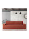 Eysa Troya Husă Elastică Canapea cu două locuri C/9 Brick Red 140εκ. 1buc F721499