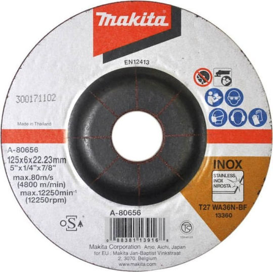 Makita Flex Shield 27 125x6.0x22.2 A 36 N Makita A-80656