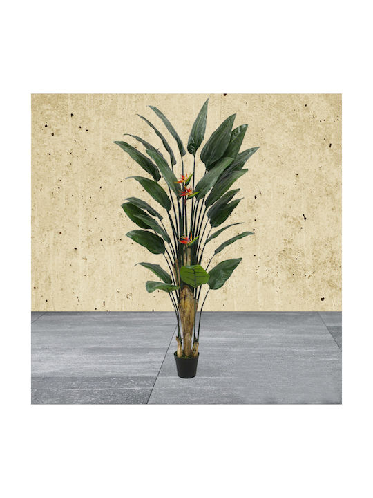 Arbore Artificial Strelitzia în Ghiveci de Plastic 250 cm