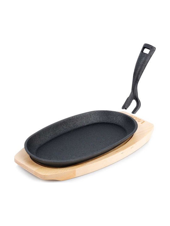 Vilde Pan aus Gusseisen 12.5cm