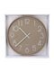 DKD Home Decor Часовник На Стена Стъклен Бежов Ø50см