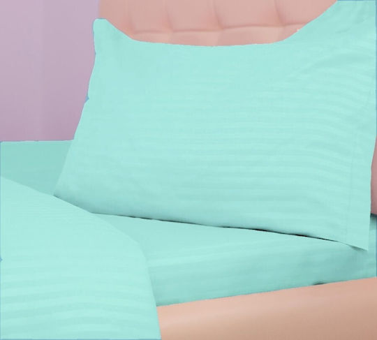Pucioasa Set Față de Pernă Mint Green 50x70cm.