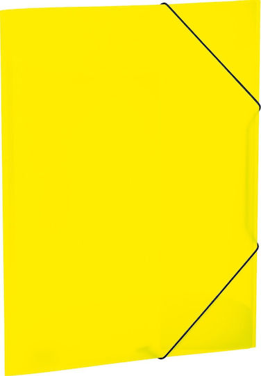 Herma Collection Folder A4 Neon Yellow Polypropylene 3pcs