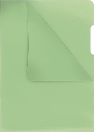Donau Folder with Ears for Paper A4 Green