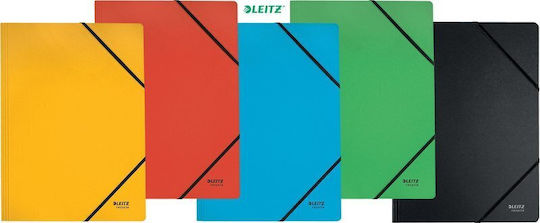 Leitz Χαρτονένιος Φάκελος Λάστιχο Leitz Recycle A4 Μαυρο