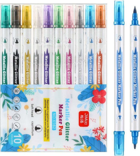 Lean Toys Markere Colorat 10buc