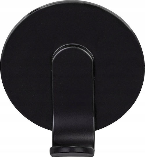 Wenko Towels Single Wall-Mounted Bathroom Hook Silver