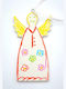 Saska Garden Christmas Figure Cherub Length 5cm