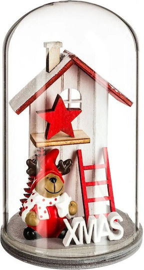 Atmosphera Christmas Glass Figure Height 12cm