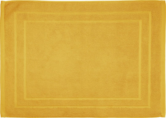 Atmosphera Πατάκι Μπάνιου Βαμβακερό Κίτρινο 50x70εκ.