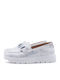 Women's Loafers in Beige Color