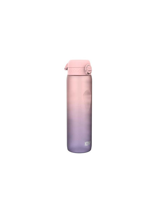 Ion8 Quench Water Bottle Plastic Bike 1000ml Pink