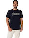 Αθλητικό T-shirt Navy Μπλε
