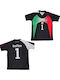 Italy National Team Buffon Soccer Jersey Black Balón De Oro Black Unisex Fj441