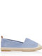 Women's Suede Espadrilles Blue