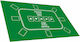 Piatnik Poker Table Top Filz Papier 90x60cm 1Stück