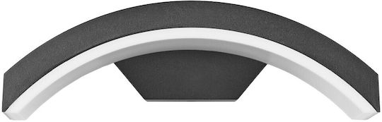 Orno Wall-Mounted Outdoor Lighting LED IP54 9W with Natural White Light