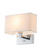Elmark Leuchte Wand mit Fassung E27 Rosa