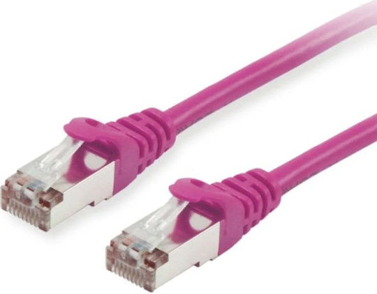 Equip S/FTP Кат.6 (Gigabit) Мрежов Кабел Ethernet 25м Лилав