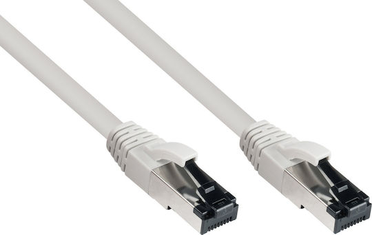 Alcasa SF/UTP Cat.8.1 Netzwerkkabel Ethernet 1,5m Grau