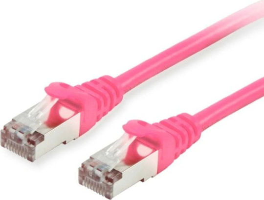 Equip S/FTP Кат.6 (Gigabit) Мрежов Кабел Ethernet 25м Розов