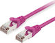 Equip S/FTP Cat.6 (Gigabit) Cablu De Rețea Ethernet 40m Violet