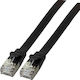 EFB U/FTP (STP) Cat.6a Ethernet Network Cable 0.5m Black